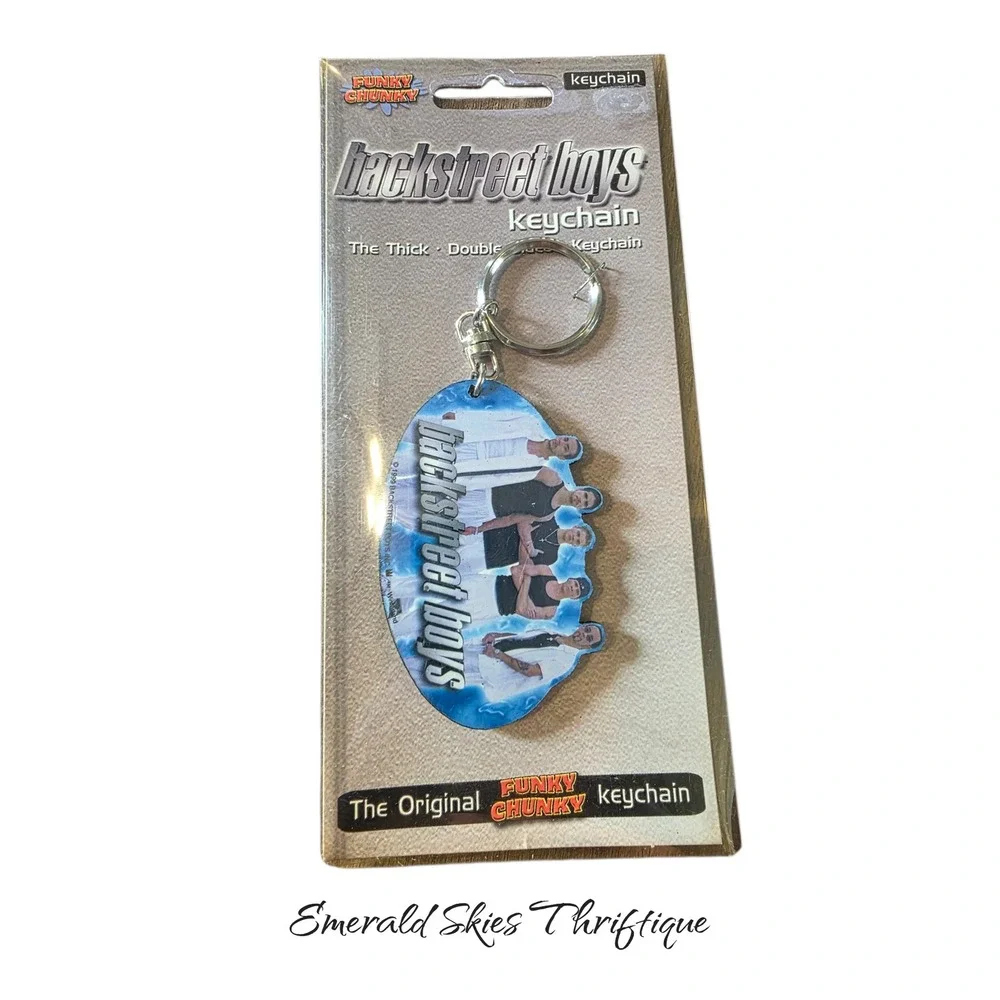 Vintage backstreet boys key Chain - The Original Funky Chunky - New in Package